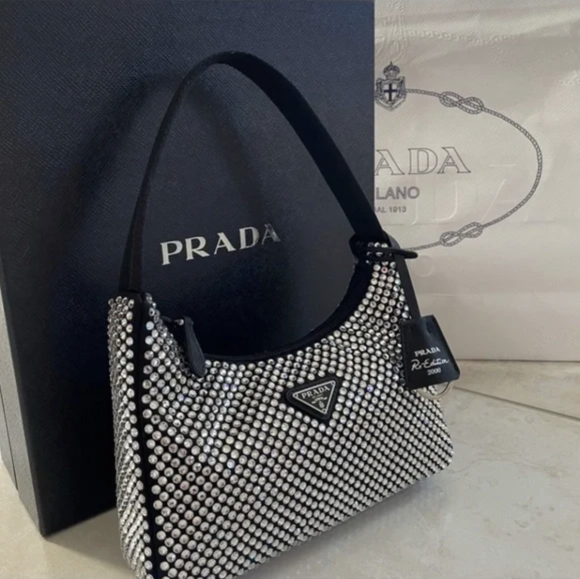 Prada Crystal Handbags
